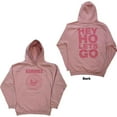 thumbnail image 1 of Ramones Unisex Pullover Hoodie Sweatshirt Pink Hey Ho Seal (Back Print), 1 of 3