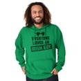 thumbnail image 4 of Funny Saint Patrick's Day Irish Boy Hoodie Hooded Sweatshirt Men Brisco Brands S, 4 of 6