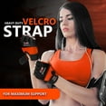 thumbnail image 2 of DXM SPORTS Weightlifting Workout Gym Gloves for Women - Small, Orange, 2 of 7