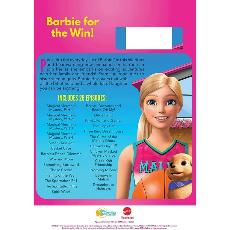 Barbie Dreamhouse Adventures: Go Team Roberts (DVD)(2022)
