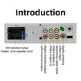 thumbnail image 5 of Pantalla grande táctil de 4 pulgadas Dual USB Multifunción Radio FM para automóvil Reprodu Eccomum Reproductor de vídeo del coche, 5 of 5