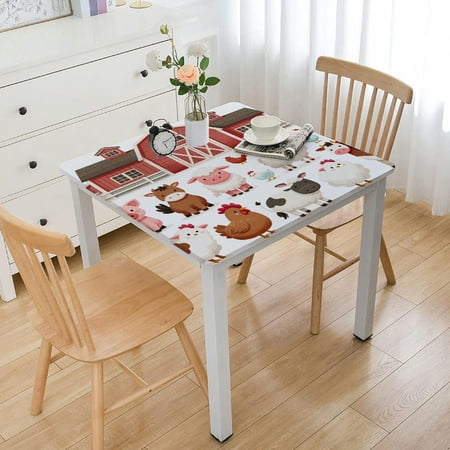 BANET Farm Animal Table Cover Tablecloth for Farm Animal Theme Party Decor Supplies