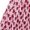 Red, variant on EASYBRA Pleated Dress Geometric Print Round Neck Short Sleeve Casual Beach Vacation Travel Dress Mid Length Pleated Skirt S–XL Multiple Colors