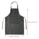 thumbnail image 5 of Delantal de cocina a rayas con bolsillo, resistente al aceite, para hombre y mujer, 2 unidades, 5 of 7