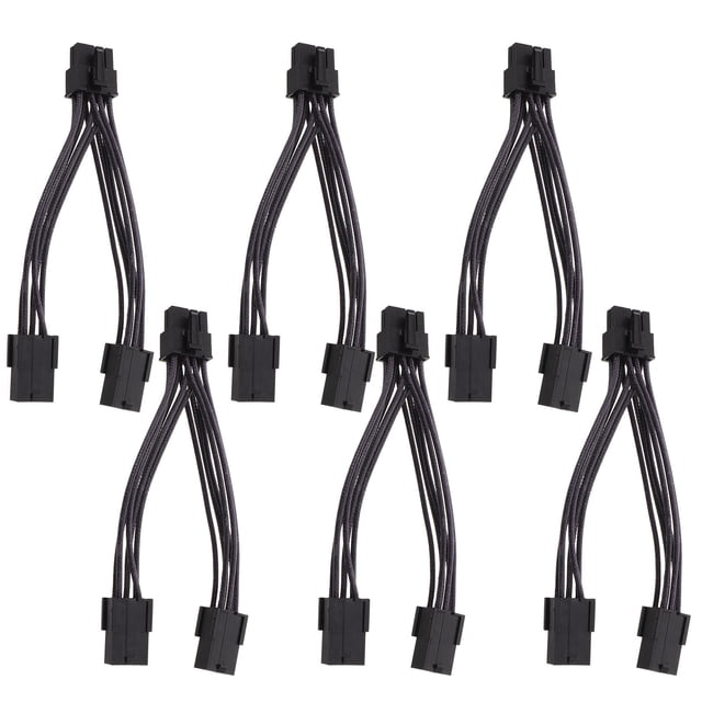 unbranded 6Ud Cables Convertidores Para Tarjeta Gráfica Con Transmisión Estable Y Fácil Instalación