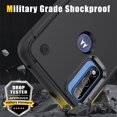 thumbnail image 2 of JTCASES for Motorola Moto G Pure(2022) Case, Foldable Kickstand Heavy Duty Protective Rugged Hybird Anti-slip Shockproof/Drop Resistant PC TPU Shell, Black, 2 of 7
