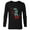 Black, variant on Disney The Nightmare Before Christmas Jack Ho Ho Oh No - Long Sleeve T-Shirt for Men – Customized-White