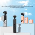 thumbnail image 4 of Sports Camera Case, Prevent Fingerprint Camera Protective Cover Silicone Dustproof  for Pocket 3 Black,Grey,Roseate, 4 of 7