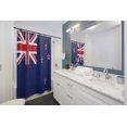 thumbnail image 2 of New Zealand Flag Premium 71"x74" Waterproof Shower Curtain for Stylish Bath Decor, 2 of 2