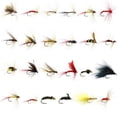 thumbnail image 4 of Soidarity Equipo de pesca con mosca, juego de moscas con caja de almacenamiento, cebo artificial húmedo multicolor, anzuelos para exteriores, Pescar 40 piezas, 4 of 6