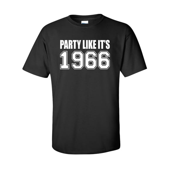 Party Like It's 1966 Adult Short Sleeve T-shirt