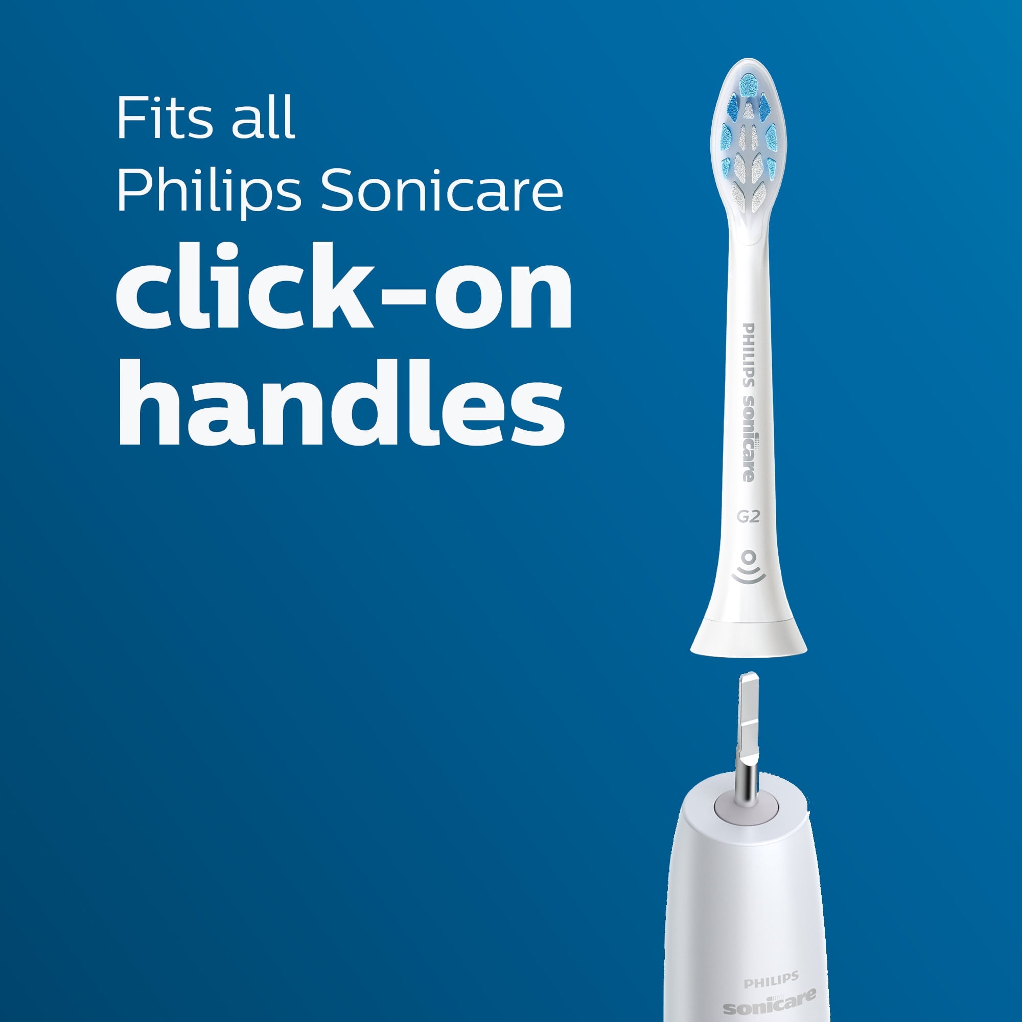 Philips Sonicare Toothbrush Heads- Optimal Gum Health, BrushSync
