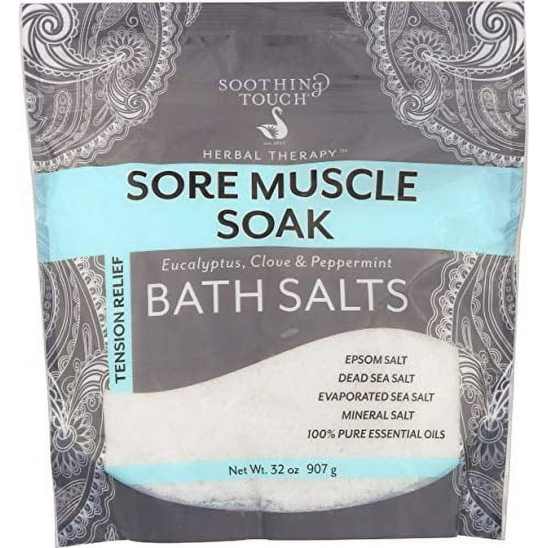Village Naturals Therapy Muscle Relief Concentrated Mineral Bath Soak, 20  oz. 