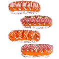 thumbnail image 4 of Realistic Fake Bread Model 4Pcs Simulation Bread Food Display Teaching Tool PU Material, 4 of 5