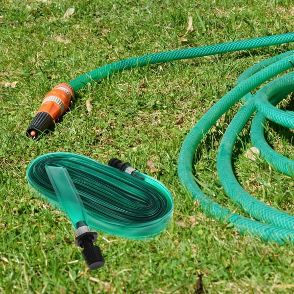 HOOWIFFY 1Set Soaker Hose Sprinkler with Holes for Outdoor Watering 393.00X0.94X0.04In