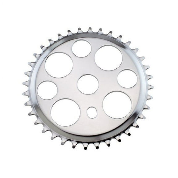Lucky 7 Sprocket/Chainring, 1/2 X 1/8 (Chrome, 36 Teeth)