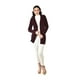 thumbnail image 4 of Cardigan de canale suave Roman Fashion /Juvenil, 2256 (Vino) vino M, 4 of 5