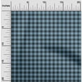 thumbnail image 2 of oneOone Cotton Flex Dark Teal Blue Fabric Houndstooth Diy Clothing Quilting Fabric Print Fabric By Yard 40 Inch Wide, 2 of 4