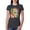 Dark Grey, variant on Neon Lab Dog Lover Shirt | Labrador Dogs Speak To Those Who Listen | Dean Russo Art Animal Lover Womens Slim Fit Junior Tee, Red, Medium