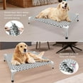 thumbnail image 3 of Elevated Outdoor Dog Bed, Large Size, Cotton Material, Non-Slip Feet, Fits up to 100lbs, 3 of 8