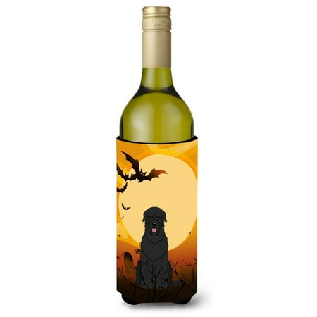 

Halloween Black Russian Terrier Wine Bottle Beverge Insulator Hugger