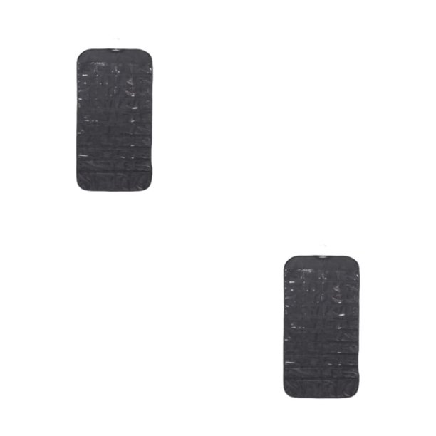 Sonducket Organizador de maquillaje que ahorra espacio, artículos esenciales de belleza, caja de almacenamiento ordenada para almacenamiento de Negro 2Conjunto