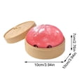 thumbnail image 2 of 2026 Simulated Giant Sugar Dumpling Squishies,Realistic Cute Bun Slow Rising Stress Ball With Steamed Box, Gifts for Adults, 2 of 2