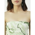 thumbnail image 4 of Moomaya Women Summer Coord Set, Printed 2 Pcs Crop Top with Palazzo, Resort Wear, 4 of 8
