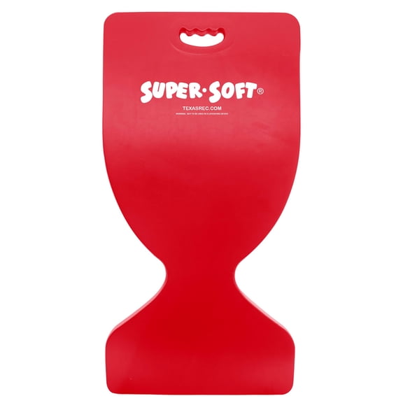 TRC Recreation Super Soft Deluxe Foam Floating Saddle Seat Chair, Sunset Orange