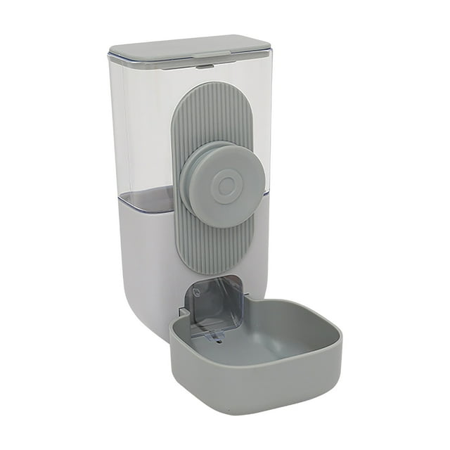 Hanging Automatic Food Water Dispenser for Convenient Cage Mounted Bowl Feeder for Small Medium Animals