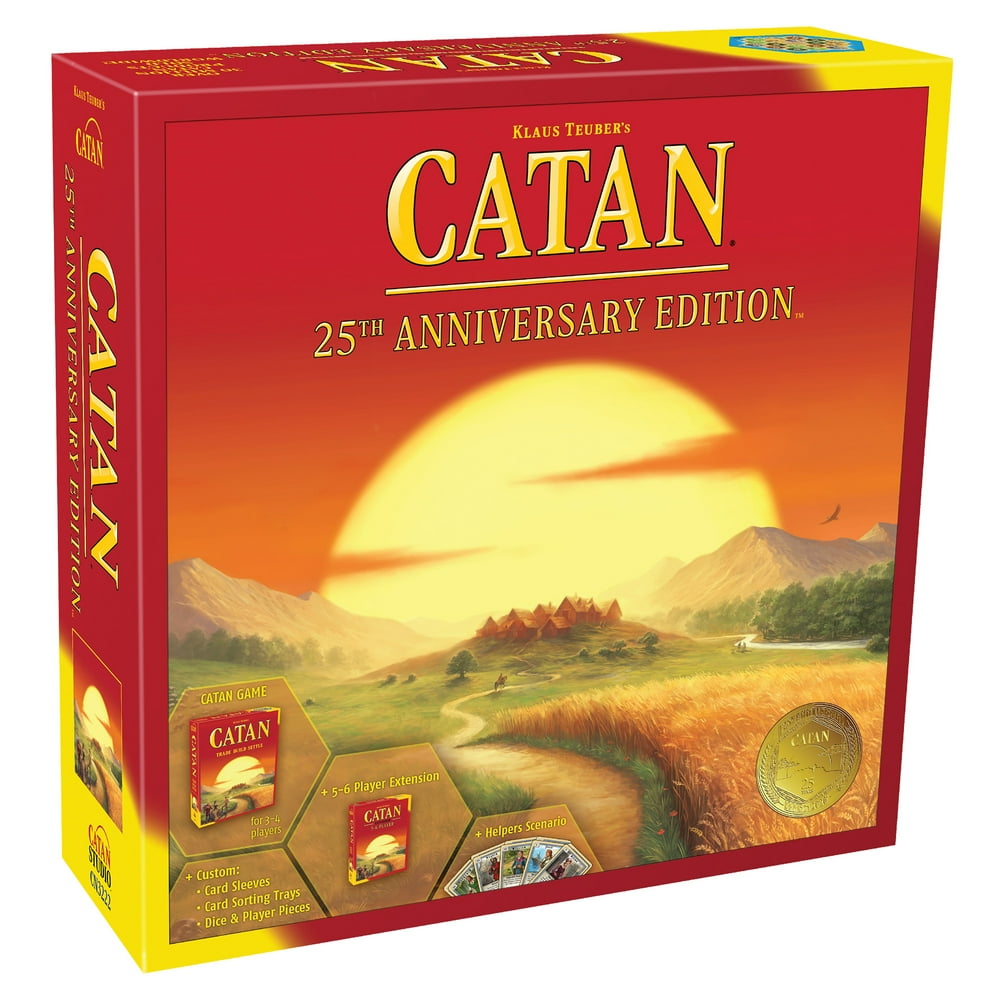 Asmodee Catan 25Th Anniversary Edition Strategy Board Game