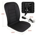 TISHIJIE Car Heated Seat Cushion with Intelligence Temperature