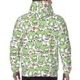 thumbnail image 5 of Hoodies for Men - Happy Frogs Long Sleeve Comfrt Men'S Fashion Hoodies & Sweatshirts, Sweatshirts for Men Hoodies Pullover Clothing Clothes with Pouch, 5 of 7
