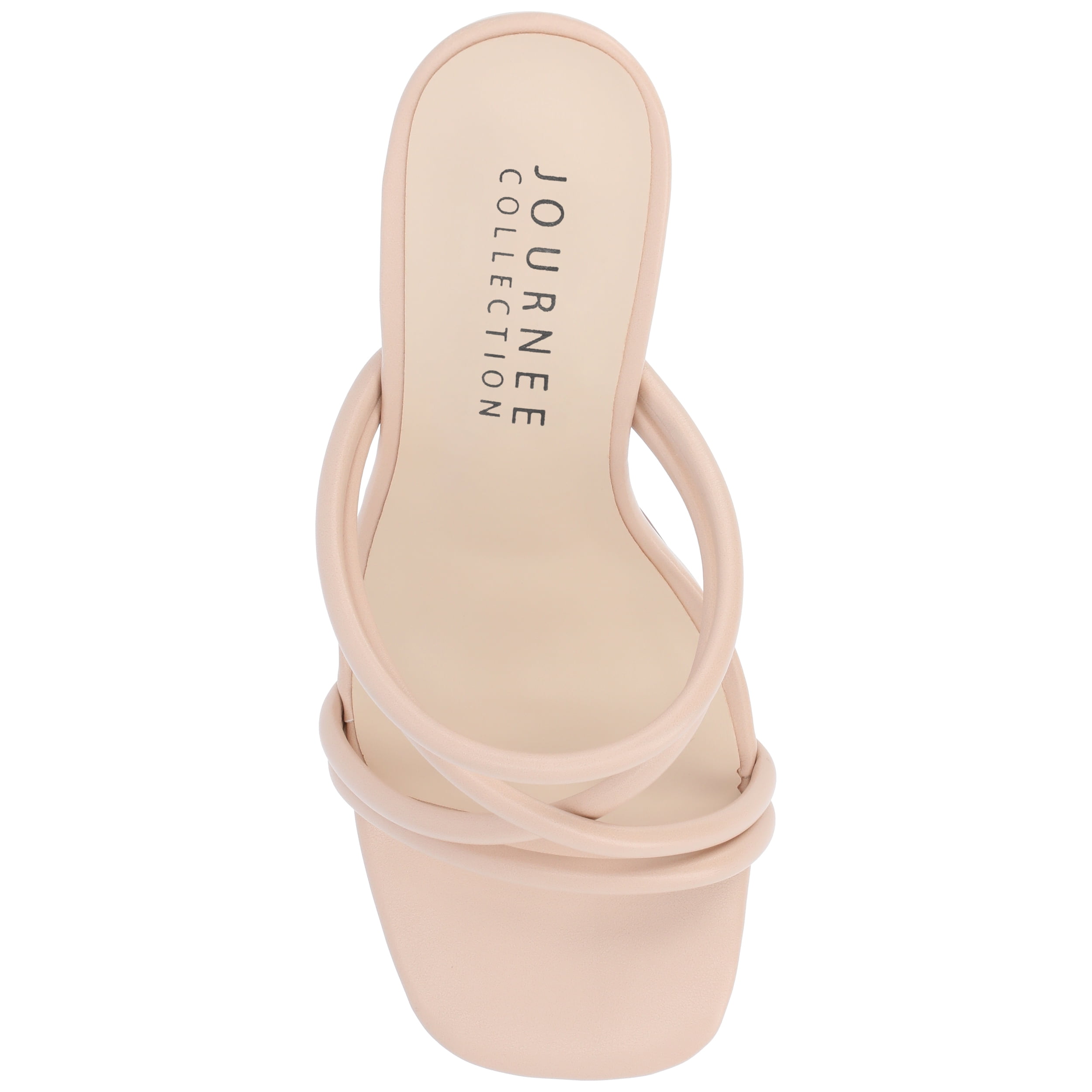 Journee Womens Louisse High Heel Open Toe Sandals