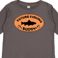 thumbnail image 4 of Inktastic Future Fishing Buddy Boys or Girls Long Sleeve Toddler T-Shirt, 4 of 5