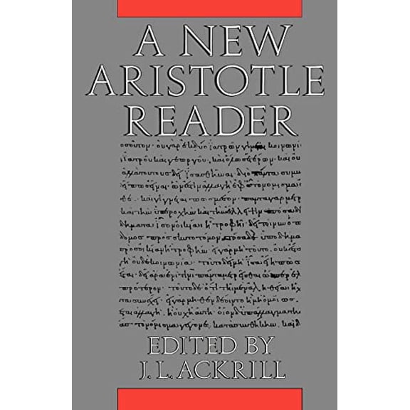 Pre-Owned A New Aristotle Reader (Paperback) 0691020434 9780691020433