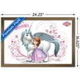 thumbnail image 3 of Disney Sofia The First - Unicorn Adventures Wall Poster, 14.725" x 22.375", Framed, 3 of 3