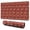 Red Christmas Snowflake, variant on Long Mouse Pads for Desk,Red Christmas Santa Pattern Desk Mats on Top Of Desks, Desk Mouse Pad Extra Large with 3mm Non-Slip Base and Stitched Edge for Gaming,Office,Work,Home 31.5x11.8in