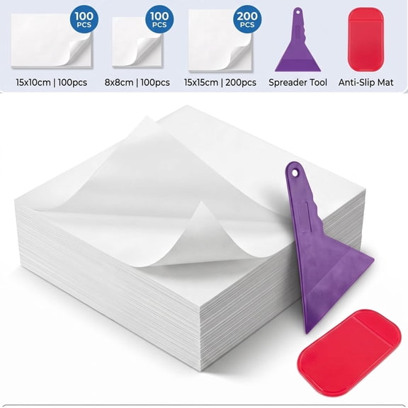 Diamond Art Painting Release Paper, 400 Sheets Double-Sided Non-Stick Cover Replacement, 5D Diamond Art Painting Accessories and Tools for DIY Crafts