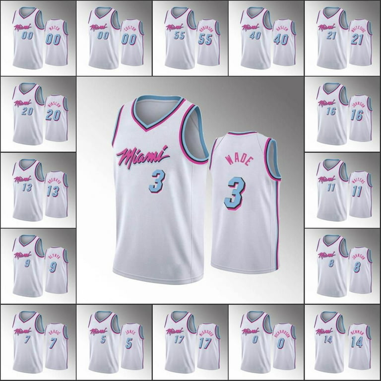 Miami Heat Basketball Jersey For Youth, Women, or Men
