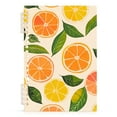 thumbnail image 7 of FORMRS 1-Subject Spiral Notebook 8" x 5" College Ruled 60 Refillable Sheet A5 Hard Cover, 2 Pack, Beige Citrus Leaves, 7 of 7