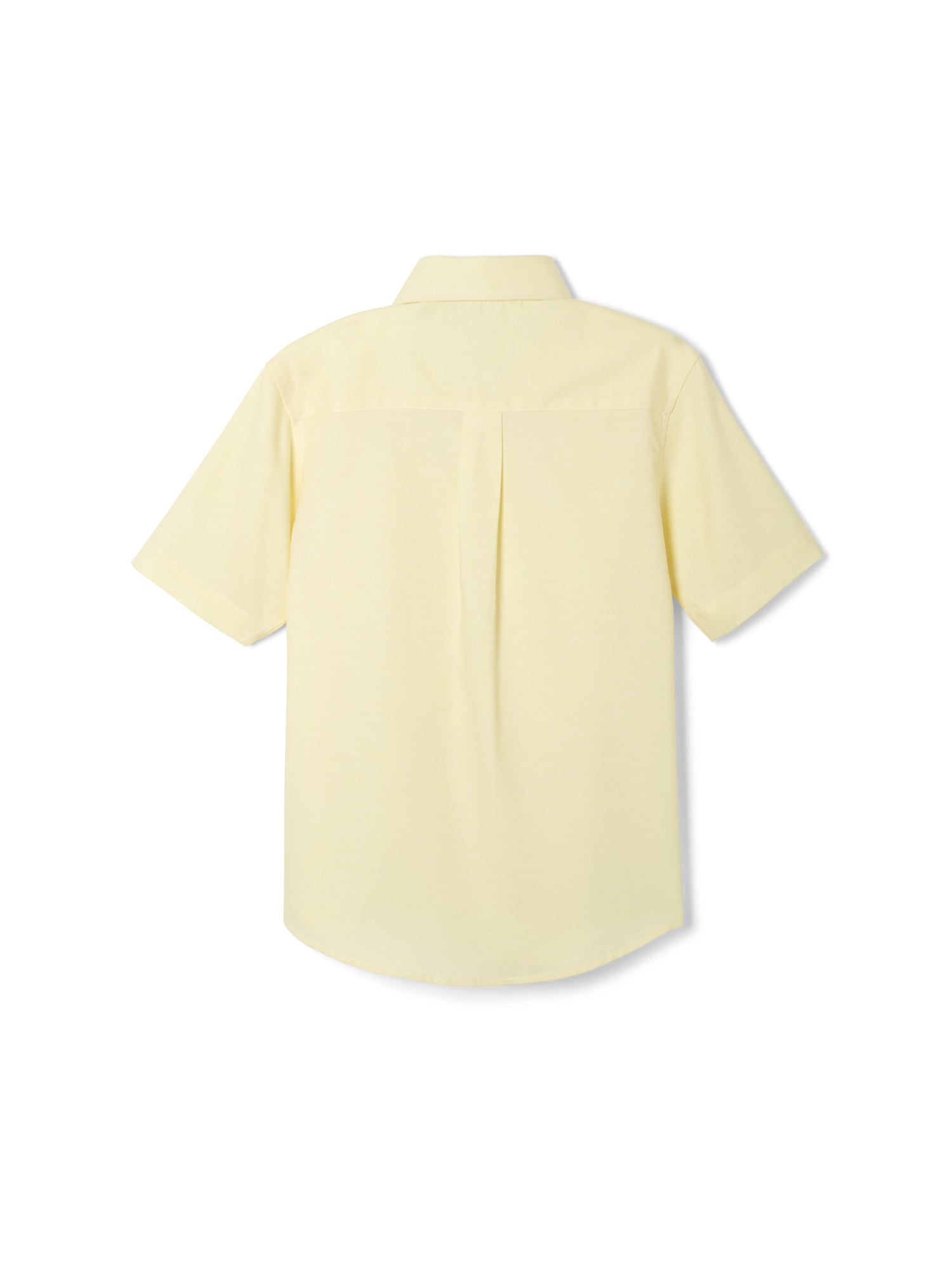 20 French Toast Big Boys Short Sleeve Poplin Dress Shirt White 