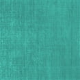 thumbnail image 1 of Ahgly Company Machine Washable Indoor Square Oriental Turquoise Blue Industrial Area Rugs, 6' Square, 1 of 4