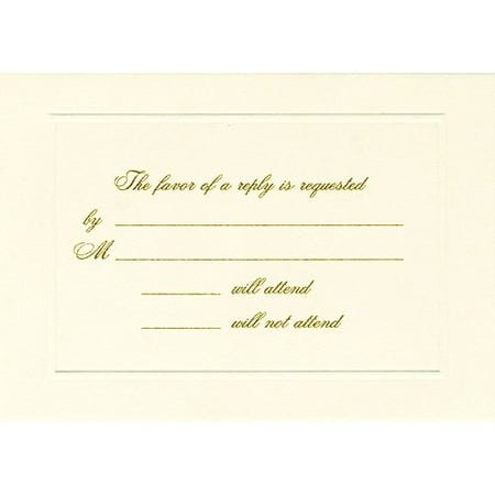 Keepsake Distinction Response Cards -25