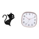 thumbnail image 1 of Reloj De Pared De Acrílico Moderno Y Estético Con Diseño De Gato De Dibujos Animados, Con Diseño Digital Colgante, Grande, Vintage, De Bajo Ruido, Para Sala De Estar, Comedor, Gimnasio En, 1 of 8
