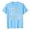 Sky Blue, variant on HXWCHs Women's Breathable Solid TeeFunny Little Man Design Teaching T-Shirt for Women Kindergarten and Primary School Teacher Apparel top S Green