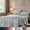 Northern Droplet, variant on Beddora Queen Size Bed Sheet Set in Bright White – 4 Piece Microfiber Sheets, Ultra-Soft, Deep Pocket, Wrinkle-Resistant, Easy Care, Adult