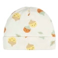 thumbnail image 2 of Gerber Essentials gorros bebé algodón orgánico pack 4 suave y cómodo, 2 of 5