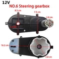 thumbnail image 1 of Steering Motor Gearbox 6V 12V For Children\'S Electric Car, Kids Ride On Toy Car, 1 of 2