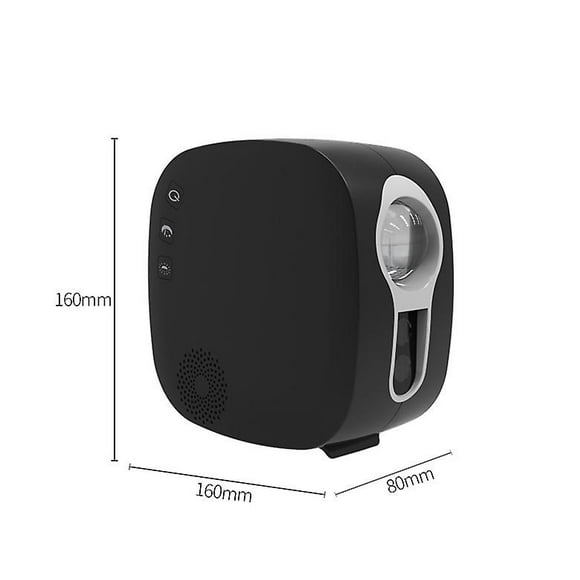 Star Sky Projector, 4 In 1 360 Rotatable Moon Nebula Projection Lamp With Rf Remote Control And Bluetooth Speaker, Night Light Led Projector For (blac -ACGIV